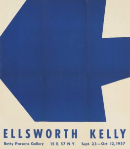 Ellsworth Kelly, Betty Parsons Gallery (Blue) by Ellsworth Kelly