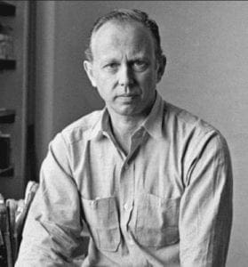 A portrait of the artist Ellsworth Kelly