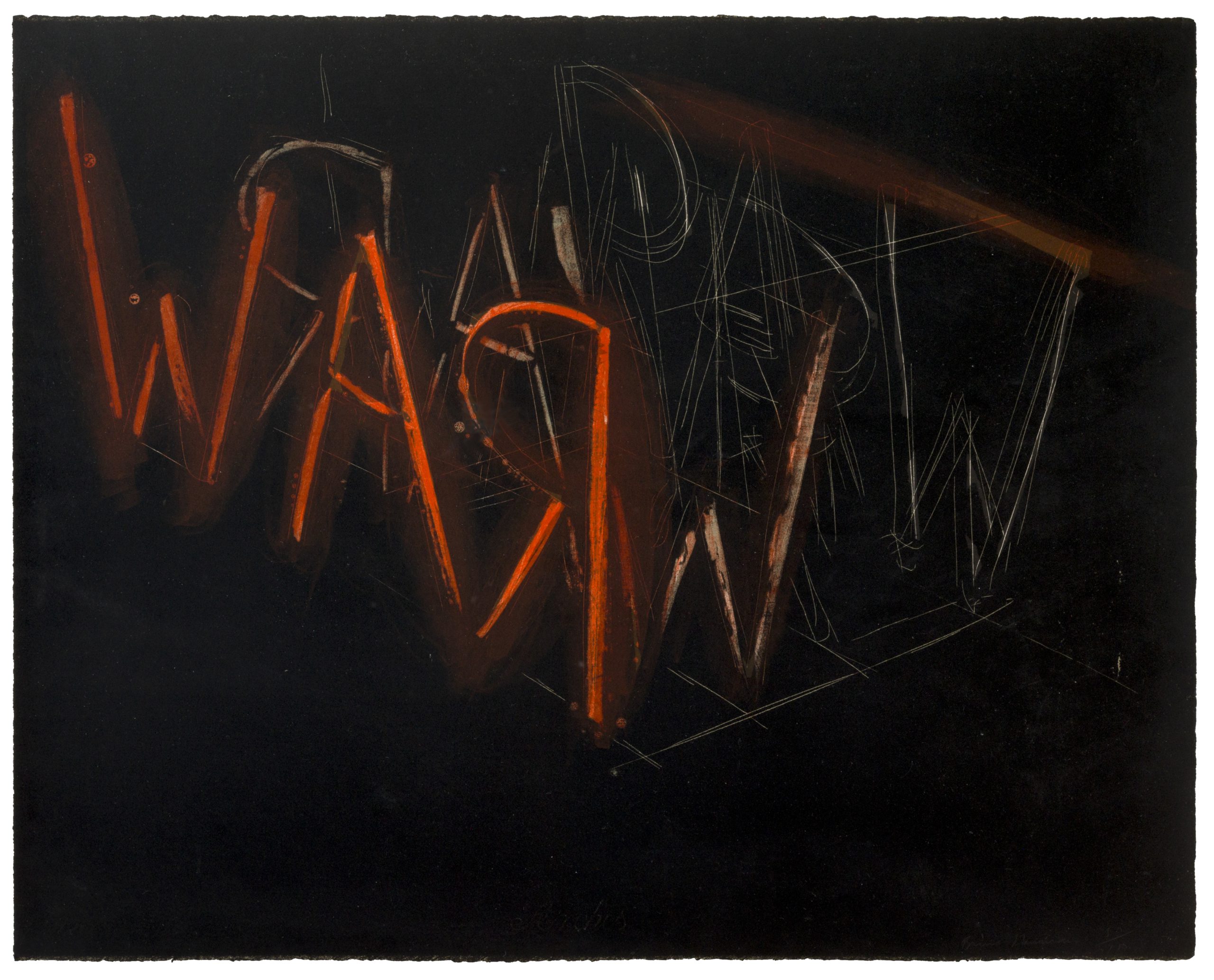 Raw War by Bruce Nauman