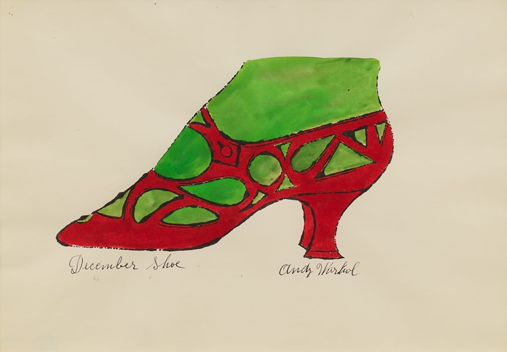 December Shoe, ca. 1955