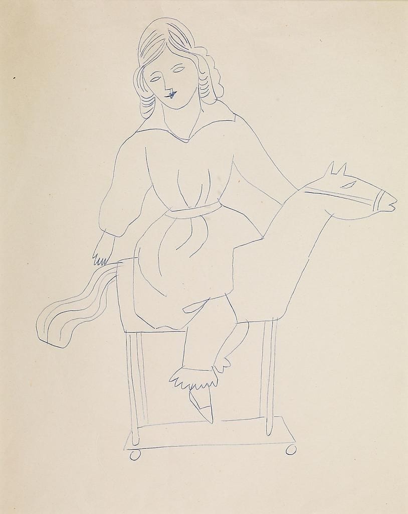 Female Costume Figure, ca. 1955-57