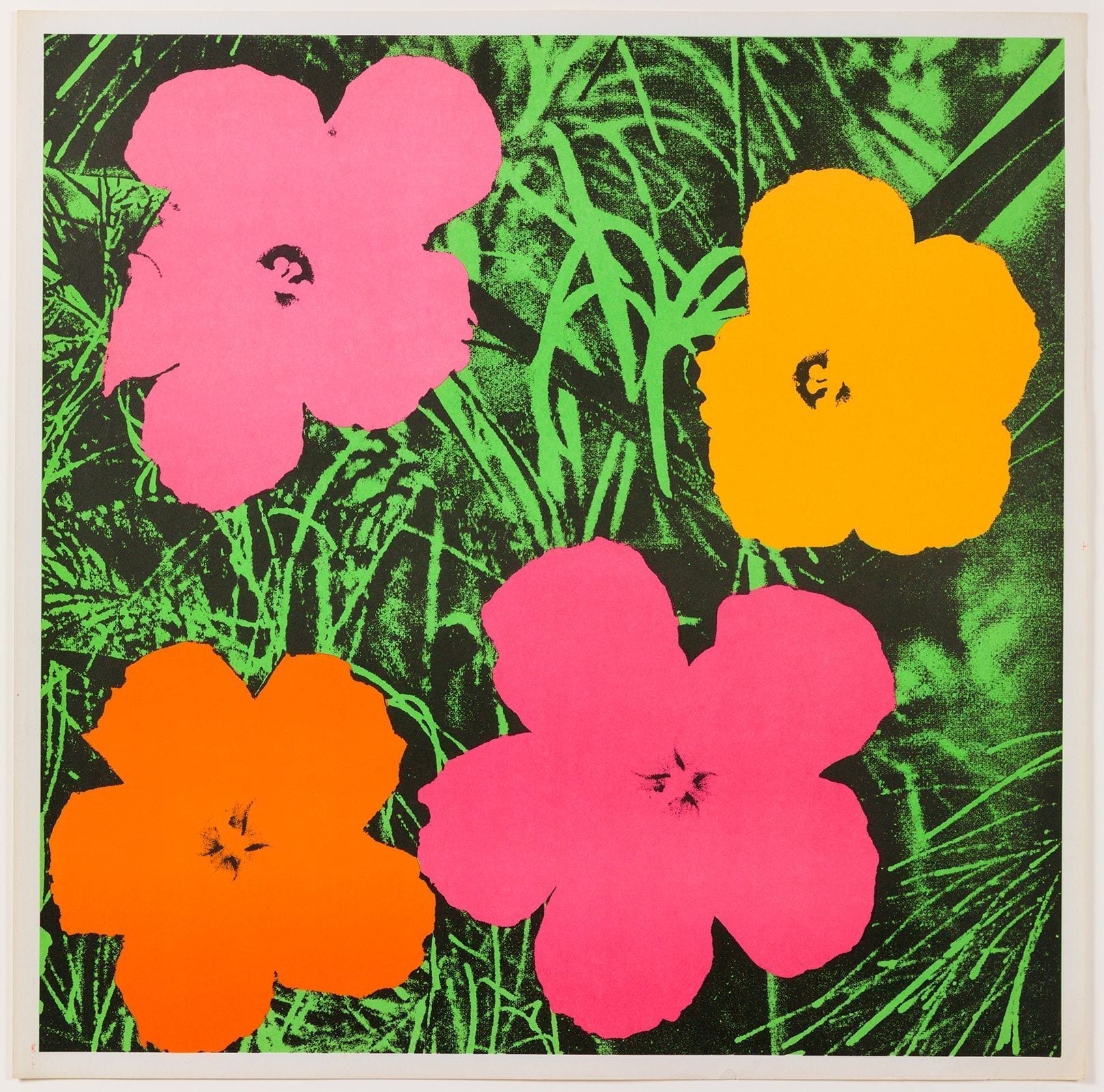 Flowers, 1964 Medium: Offset lithograph