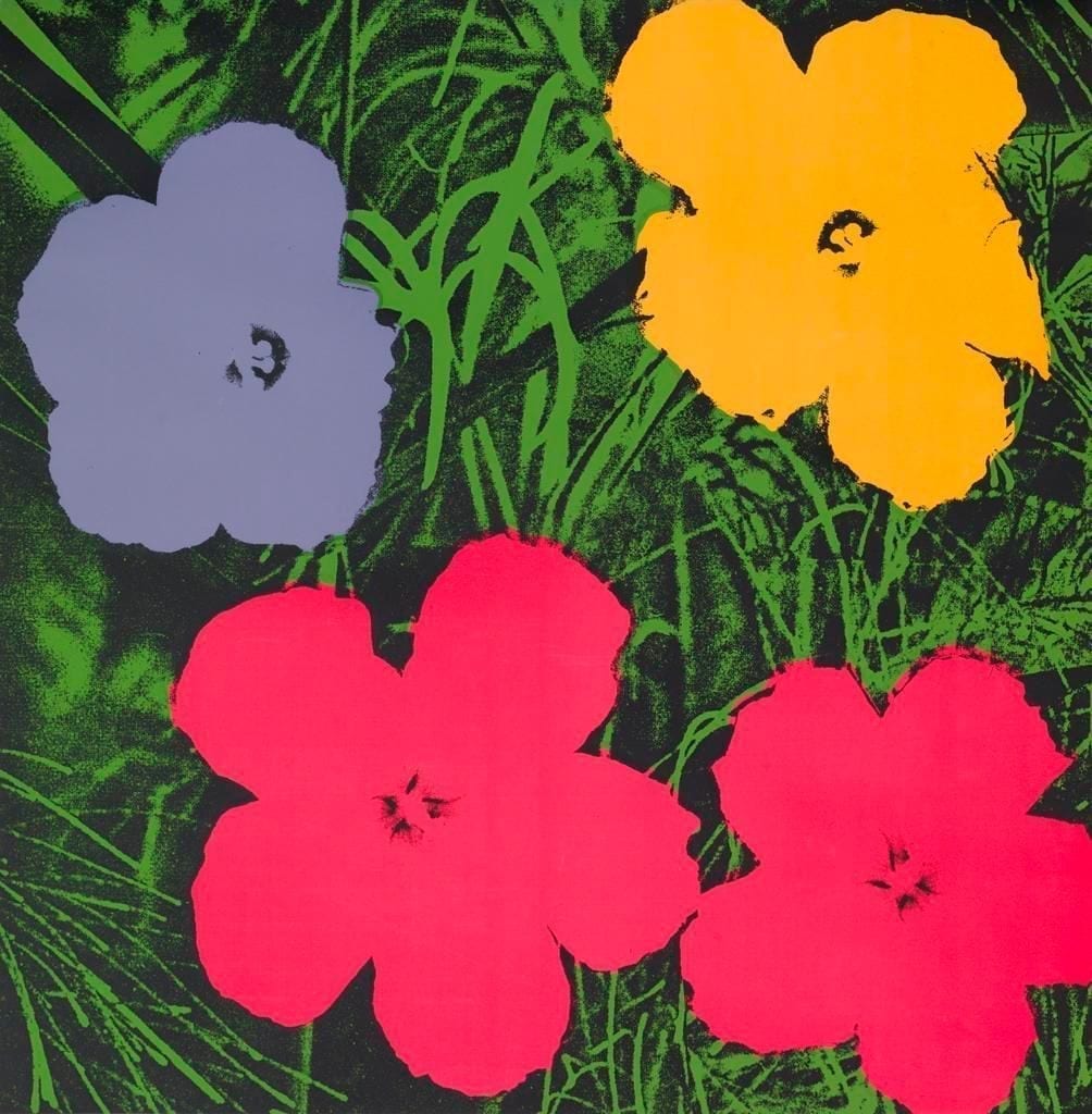 Andy Warhol, Flowers, 1970, Silkscreen, Private Collection
