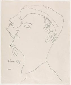 Johnnie Krug and Me by Andy Warhol