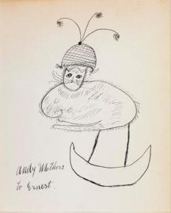 Jullia Warhola – Untitled (Rocking Kitty) by Andy Warhol