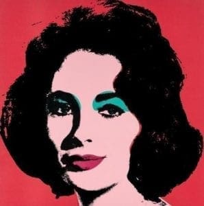 Liz, 1964, Offset lithograph by Andy Warhol