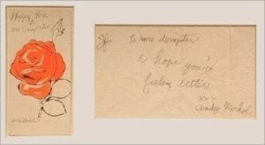 Rose by Andy Warhol