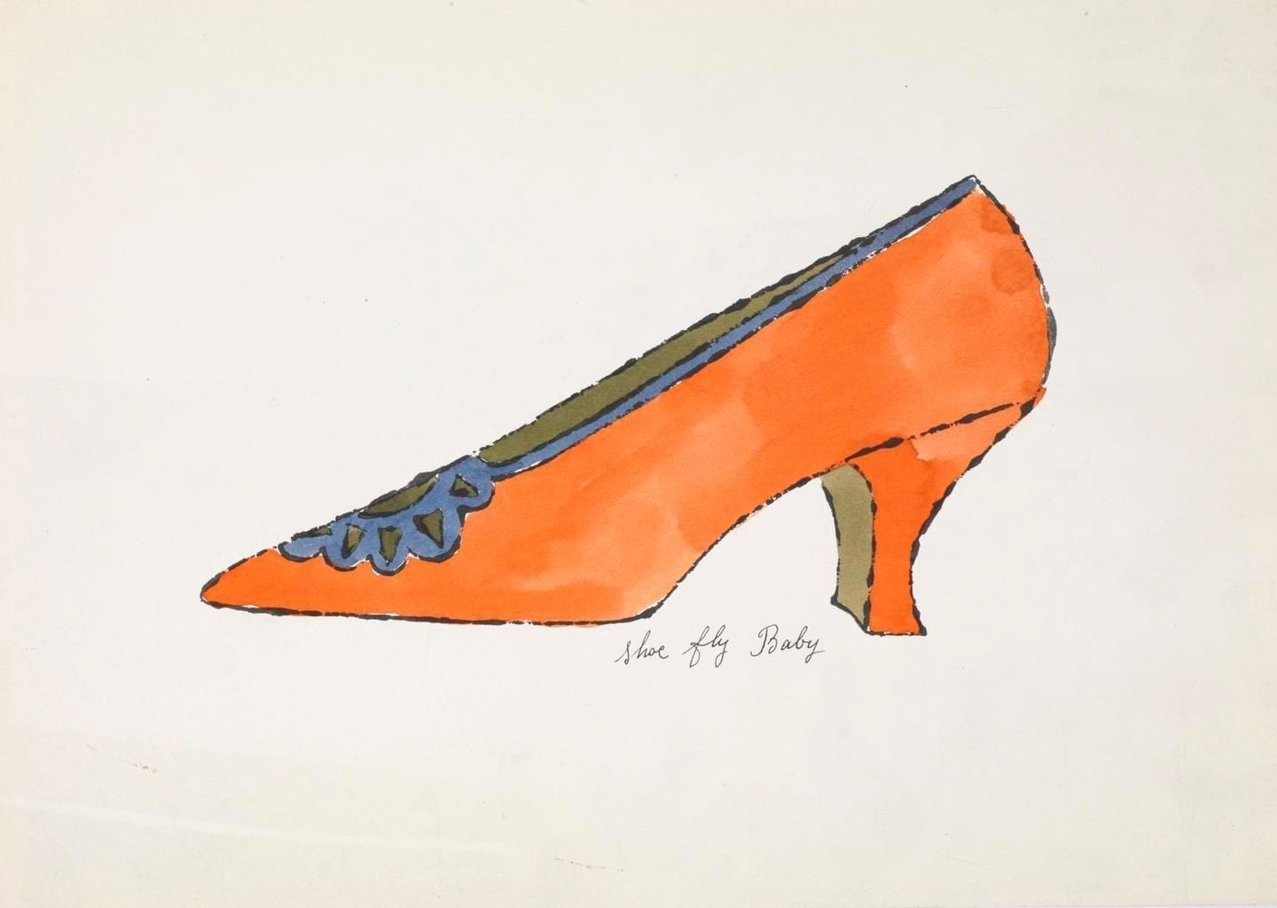 Shoe Fly Baby by Andy Warhol