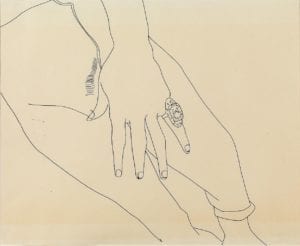 Torso with Hand, ca. 1955