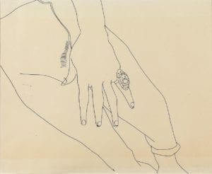 Torso with Hand by Andy Warhol