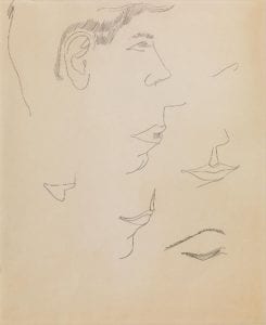 Unidentified Male by Andy Warhol