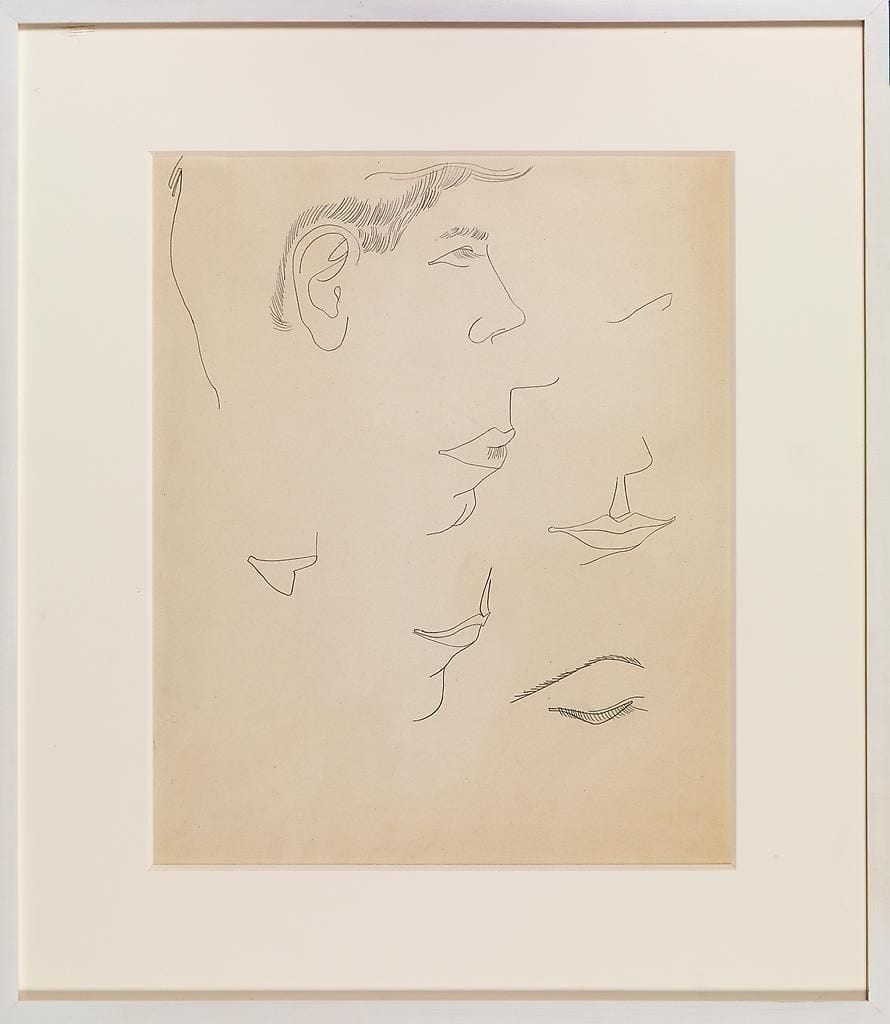 Unidentified Male by Andy Warhol