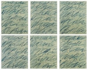 Cy Twombly, Roman Notes, 1970, Offset lithographs