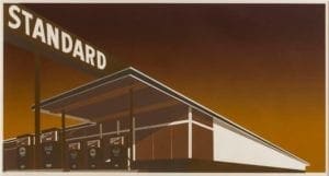 Mocha Standard, 1969, Screenprint by Edward Ruscha