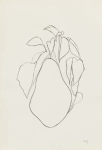 Pear I by Ellsworth Kelly