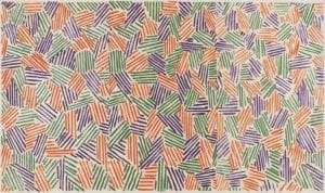Scent, 1976, Lithograph, linocut, and woodcut by Jasper Johns