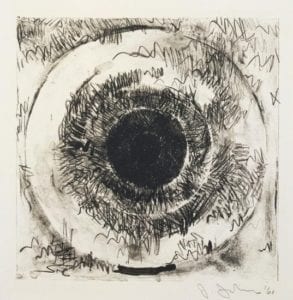 Jasper Johns, Target, 1960, Lithograph