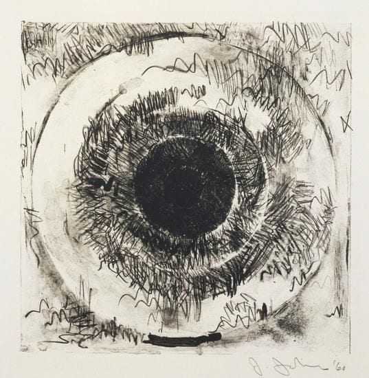 Jasper Johns, Target, 1960, Lithograph