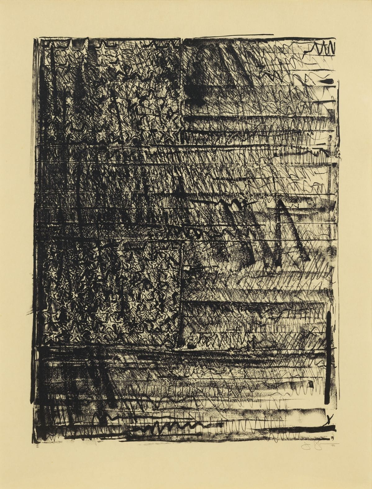 Two Flags by Jasper Johns