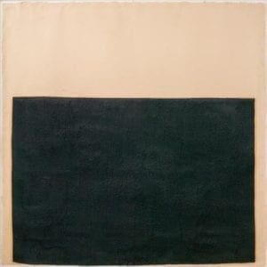 Slow Weights, 1993, Paint stick on double laminated paper by Richard Serra