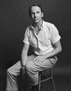 A portrait of the artist Robert Rauschenberg