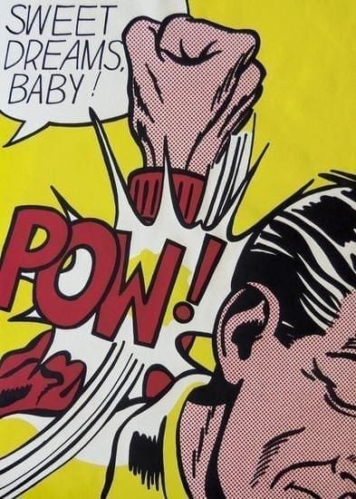 Roy Lichtenstein, Sweet Dreams Baby!, 1965, Screenprint