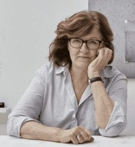 A portrait of the artist Vija Celmins