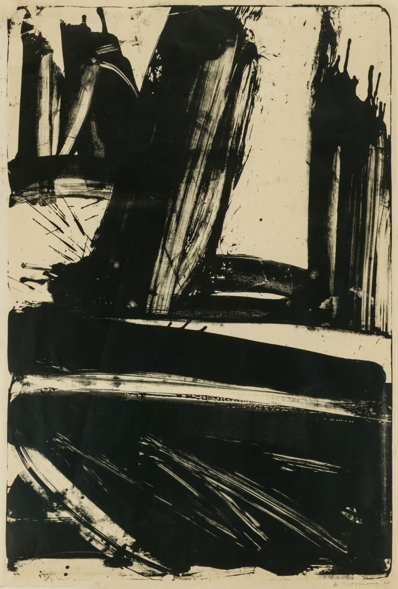 Willem de Kooning, Litho #1 (Waves #1), 1960, Lithograph
