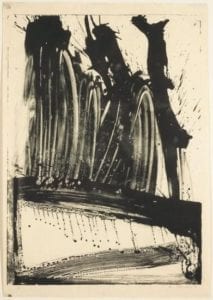 Willem De Kooning, Untitled (Waves II), 1960, Lithograph
