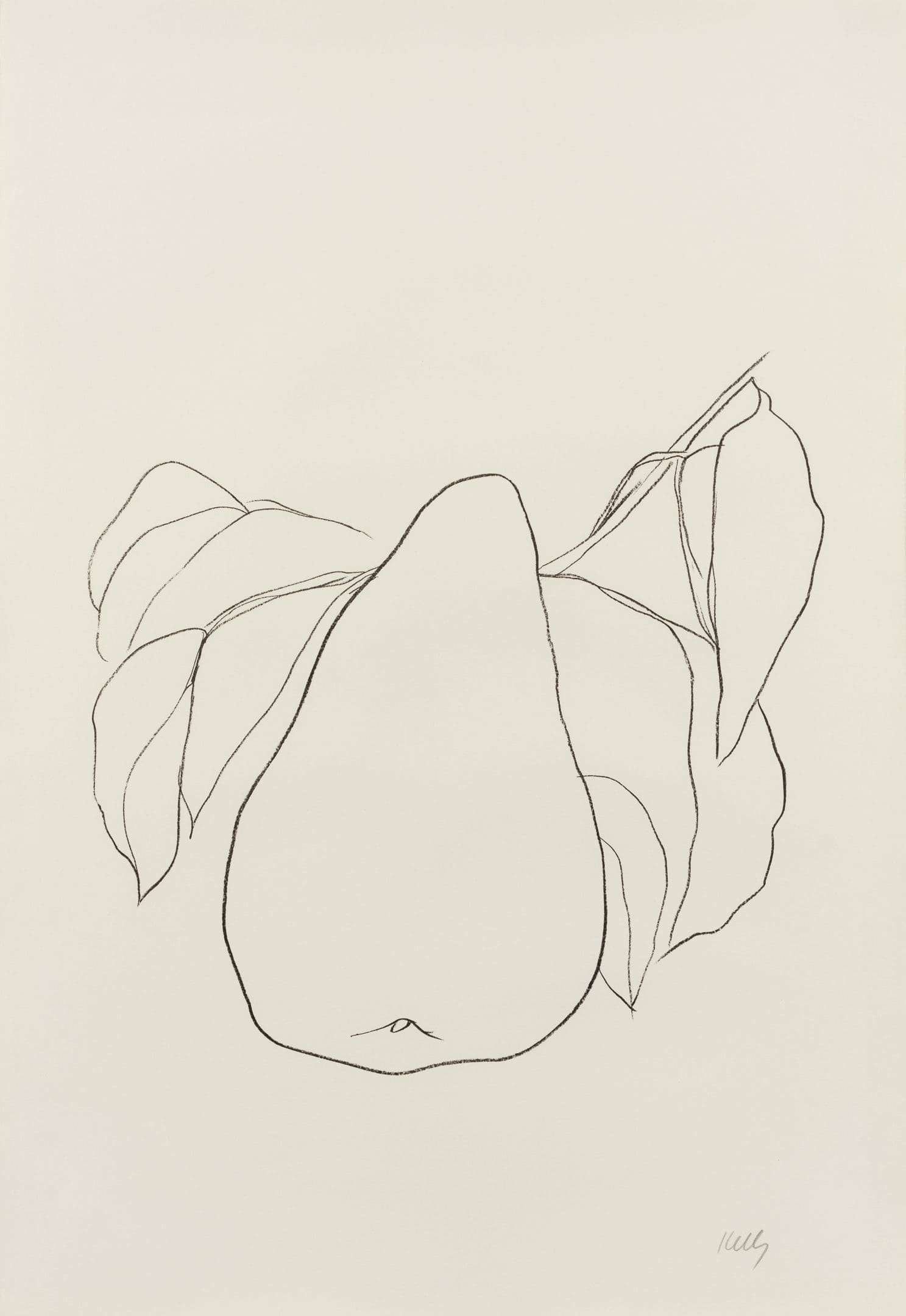 Pear III by Ellsworth Kelly