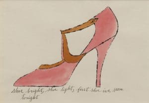 Shoe Bright, Shoe Light by Andy Warhol