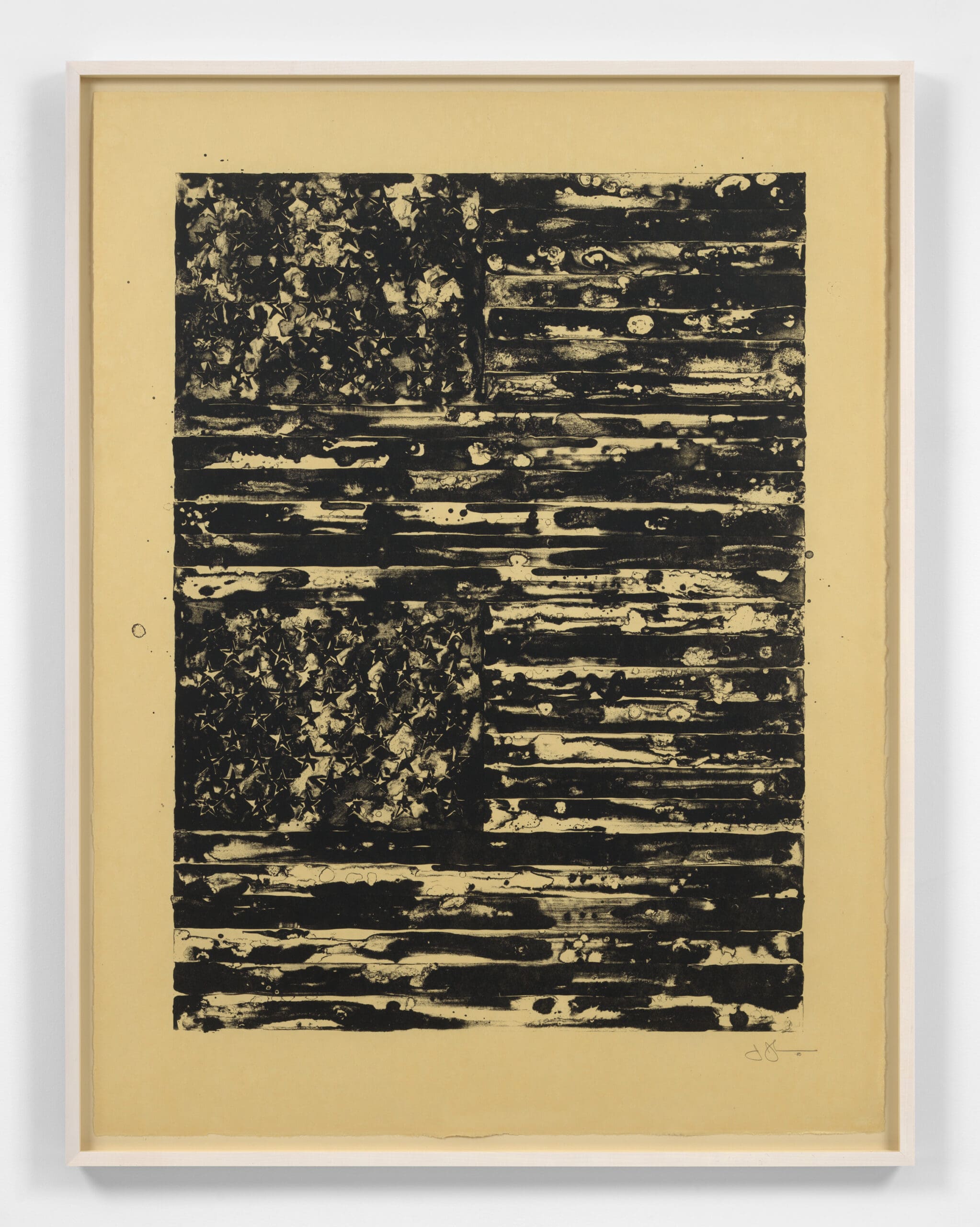 Two Flags (ULAE 209) by Jasper Johns | Susan Sheehan Gallery