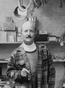 A portrait of the artist H.C. Westermann