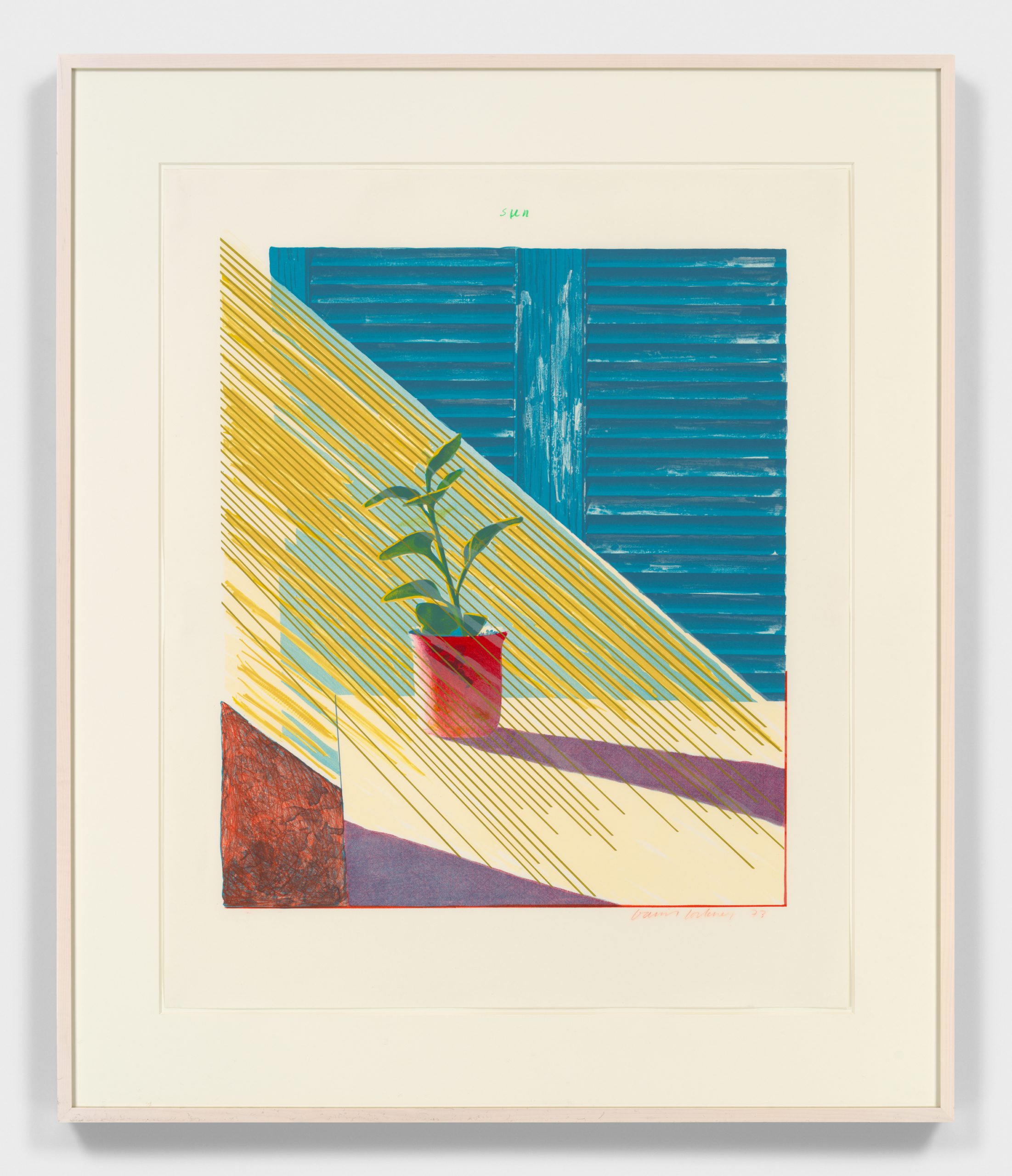 Sun by David Hockney