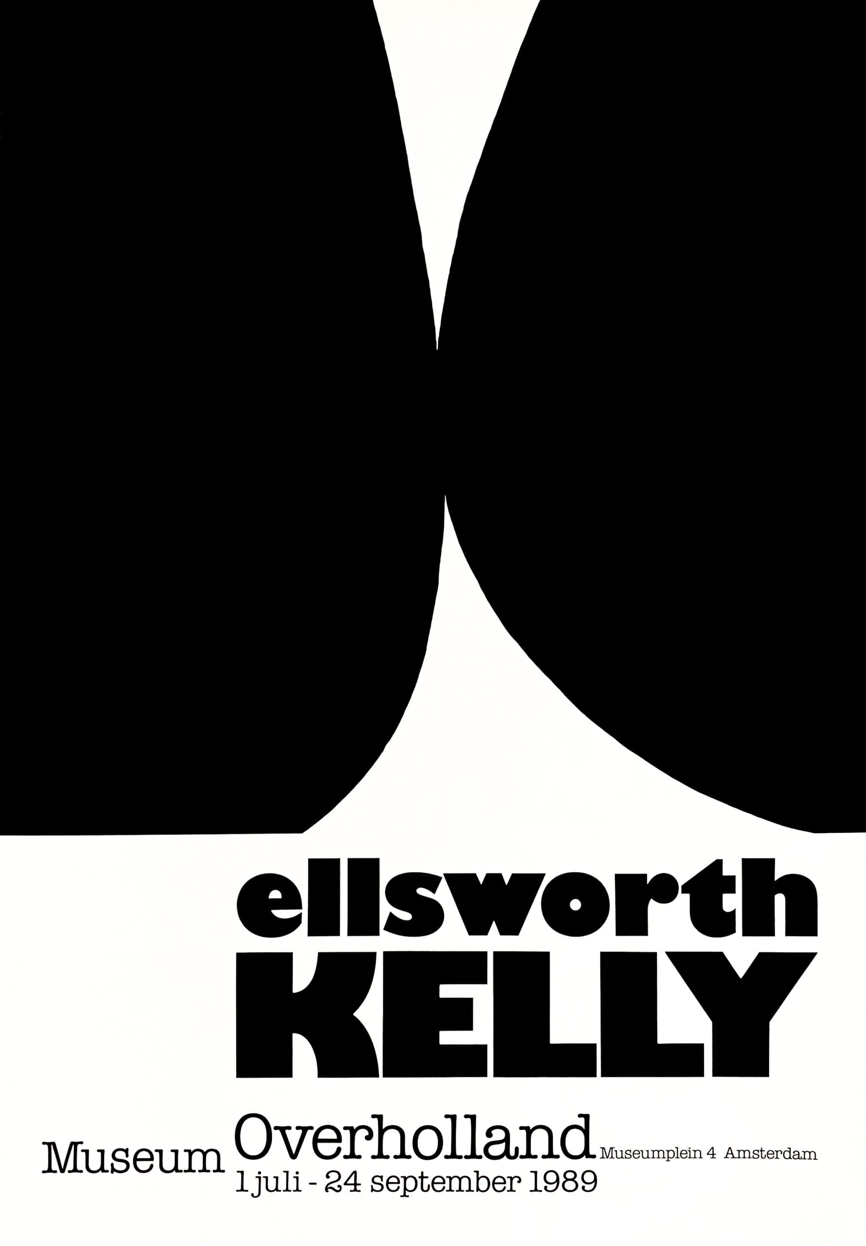Ellsworth Kelly - Ellsworth Kelly, Museum Overholland (Black