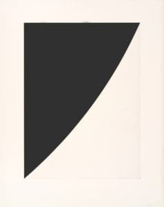 Black Variation I by Ellsworth Kelly