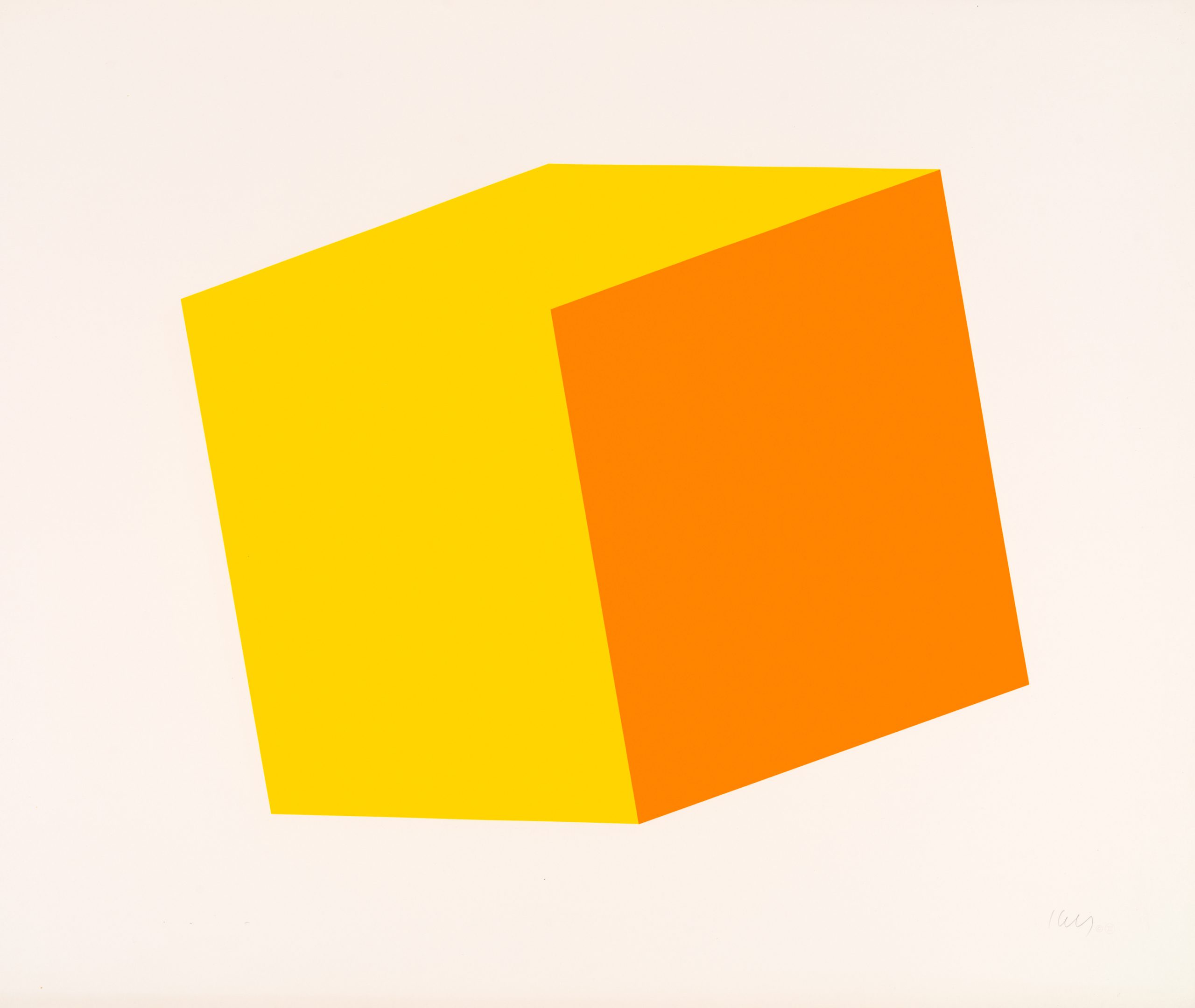 Yellow Orange by Ellsworth Kelly