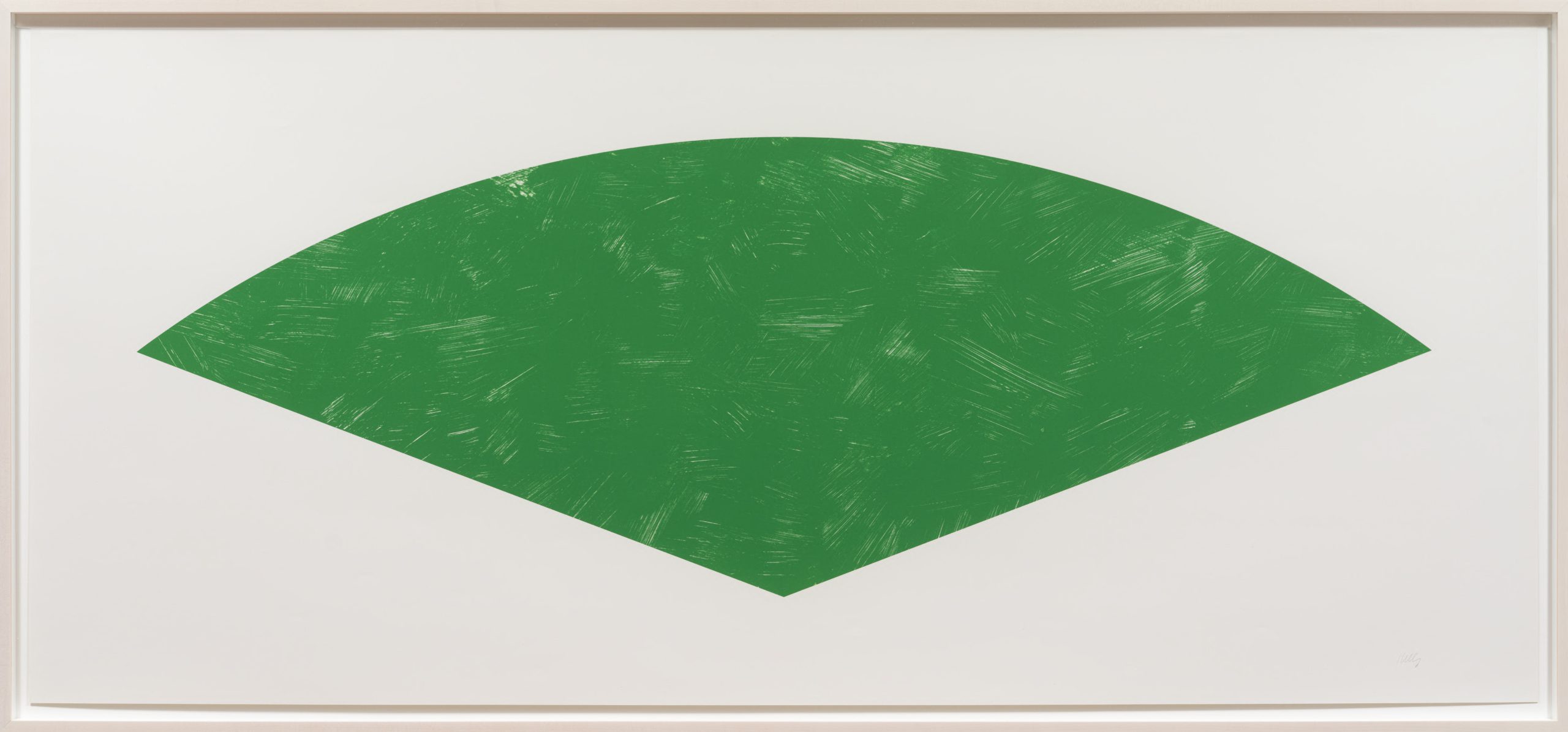 Green Curve (State I) by Ellsworth Kelly