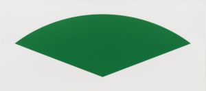 Green Curve (State II) by Ellsworth Kelly