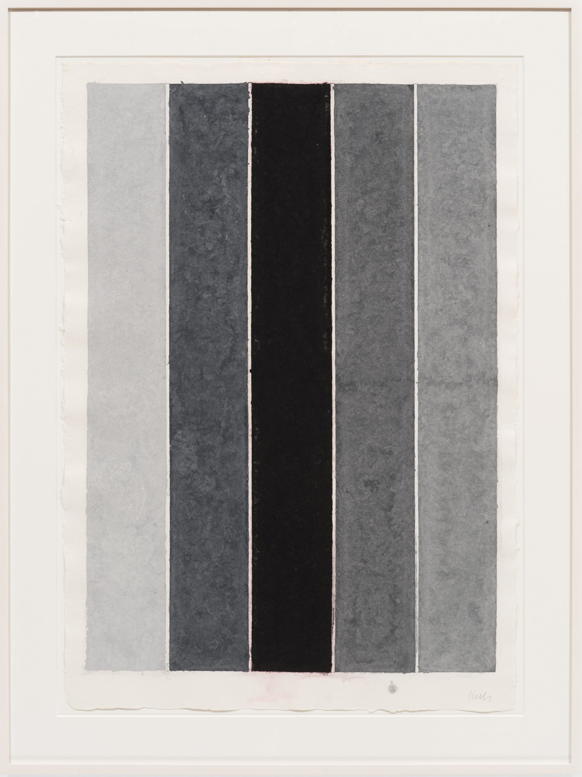 Colored Paper Image IX (Four Grays with Black I) by Ellsworth Kelly