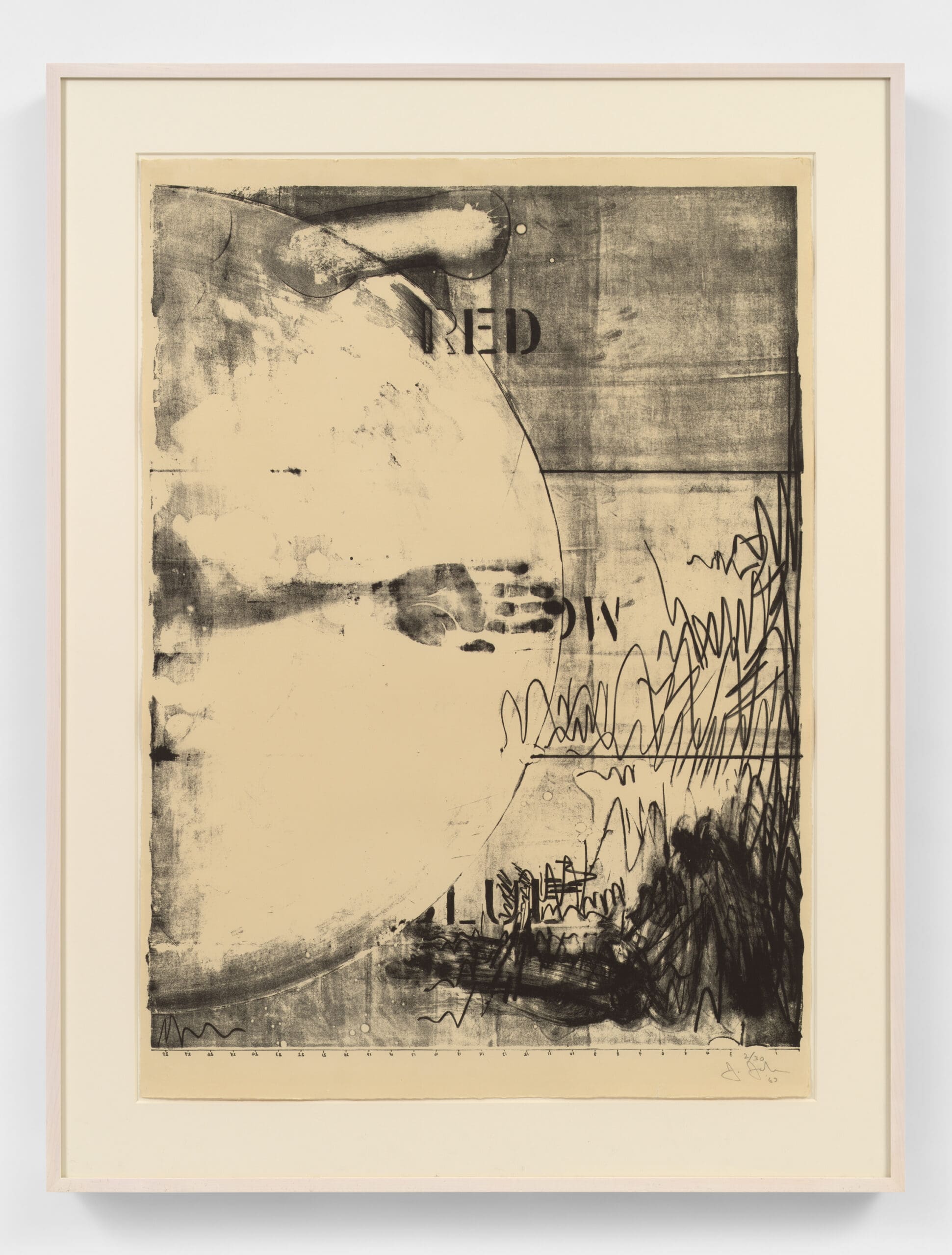 A picture of Hatteras by Jasper Johns