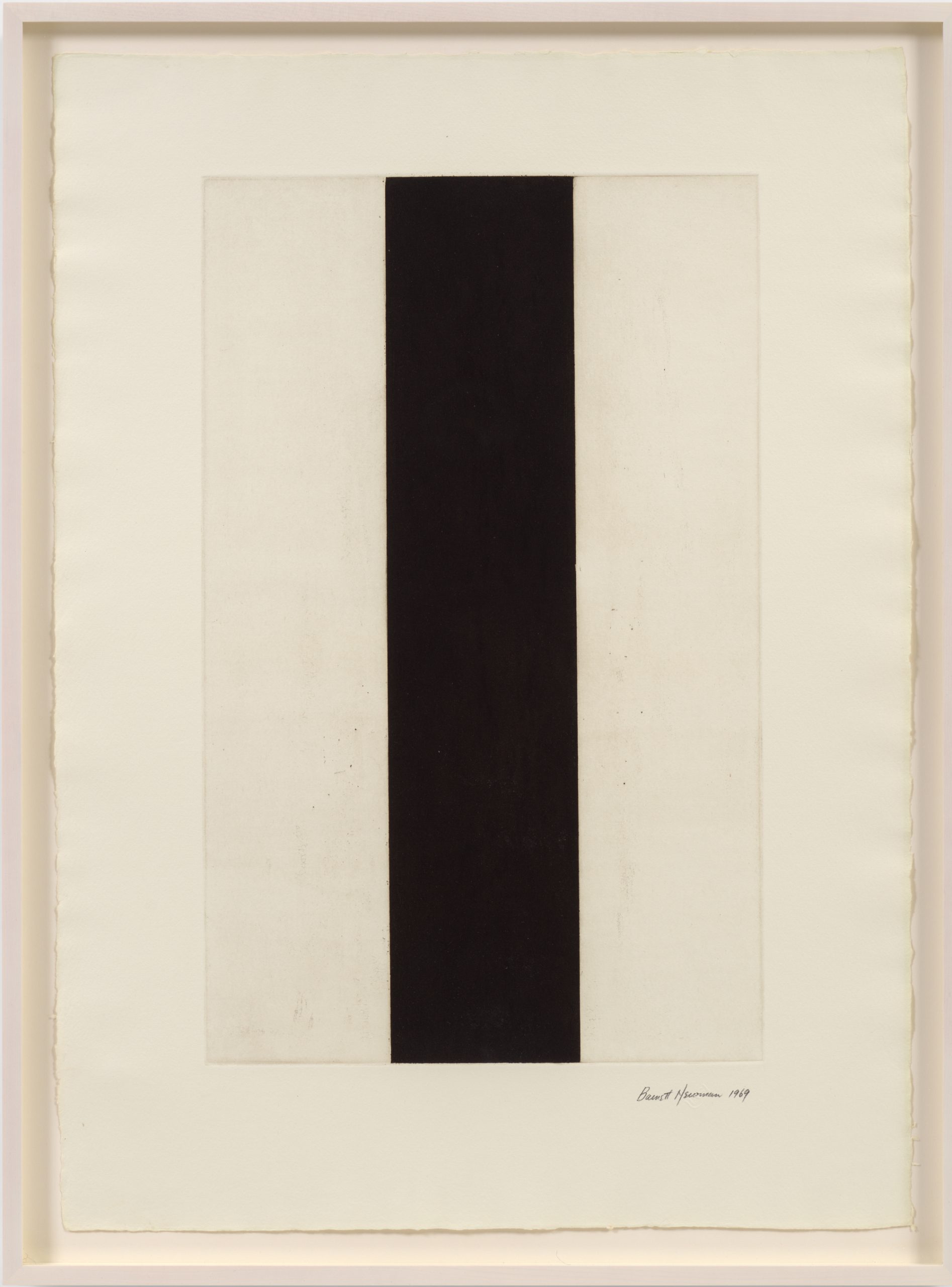 Untitled Etching 2 by Barnett Newman