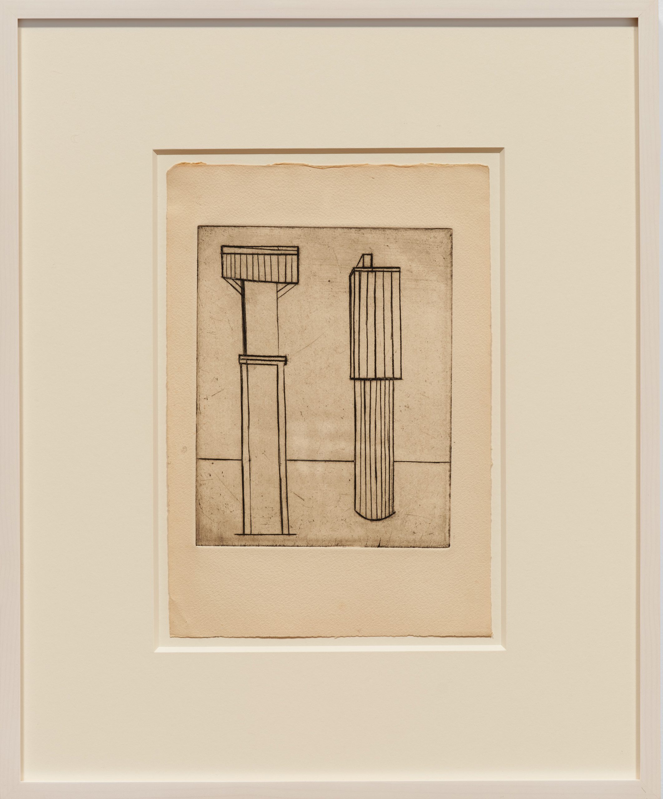 He Disappeared into Complete Silence, Plate 2 by Louise Bourgeois