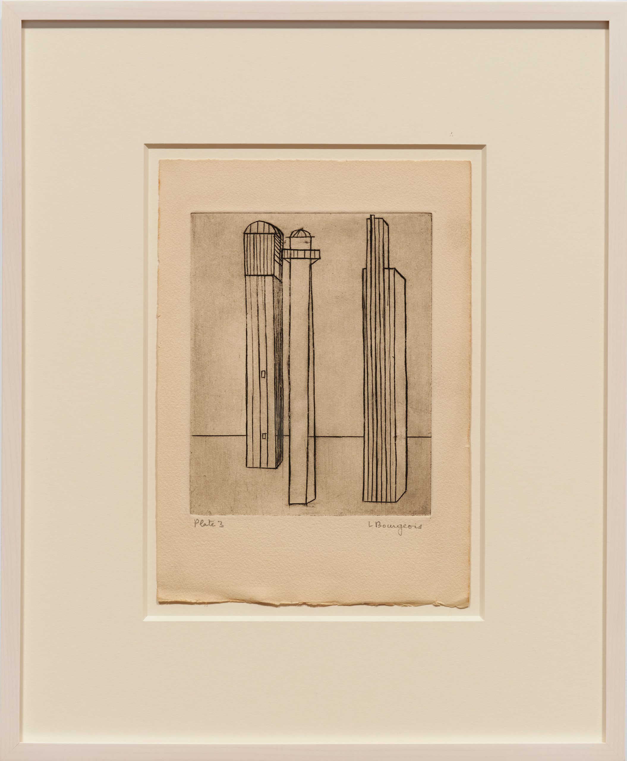 He Disappeared into Complete Silence, Plate 3 by Louise Bourgeois
