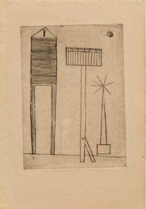He Disappeared into Complete Silence, Plate 6 by Louise Bourgeois