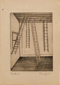 He Disappeared into Complete Silence, Plate 8 by Louise Bourgeois
