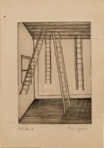He Disappeared into Complete Silence, Plate 8 by Louise Bourgeois