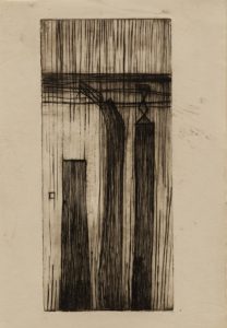 He Disappeared into Complete Silence, Plate 9 by Louise Bourgeois
