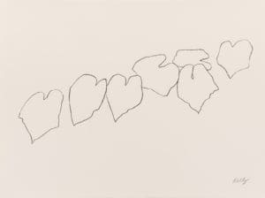 Wild Grape Leaves I by Ellsworth Kelly