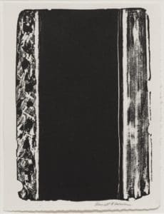 Untitled by Barnett Newman